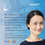 Quote graphic from Lucia Tian of Google.