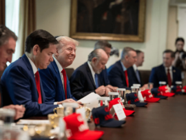 President Trump holds a Cabinet meeting