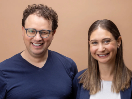 Anthropic’s Dario Amodei and Daniela Amodei.
