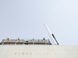 Power plant stock photo from Unsplash.